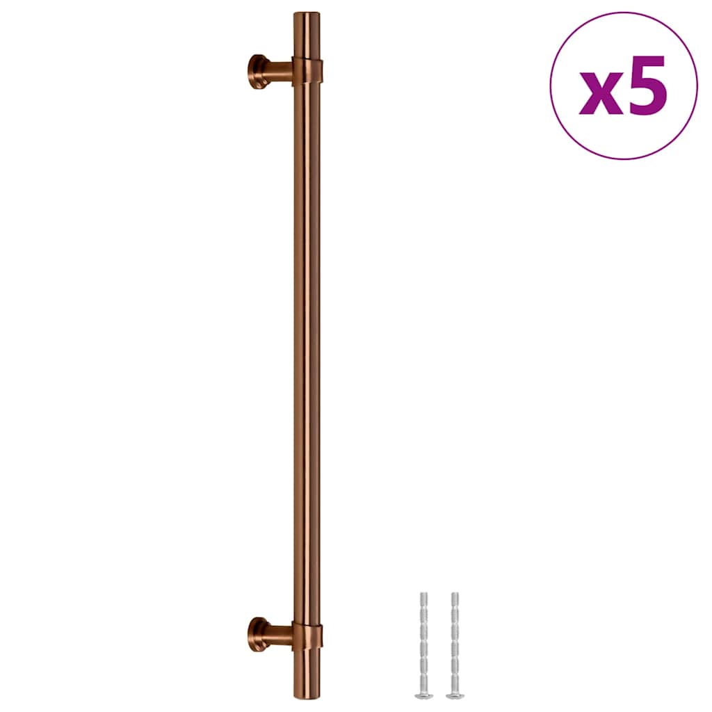 VidaXL Griffe 5 Stück 224 mm Edelstahl bronzefarben