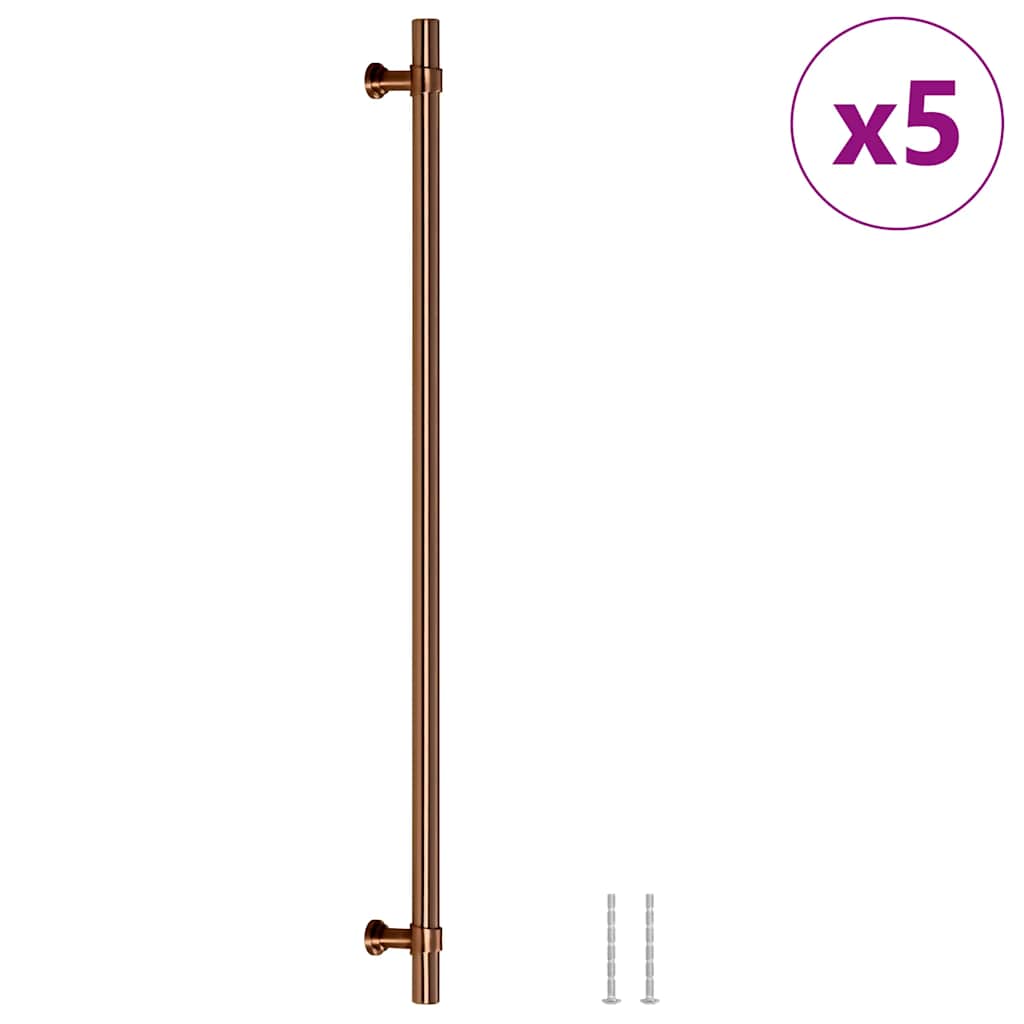 VidaXL Griffe 5 Stück 320 mm Edelstahl bronzefarben