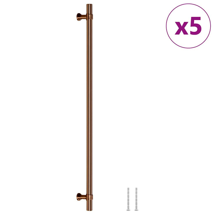 VidaXL Griffe 5 Stück 320 mm Edelstahl bronzefarben