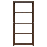 VIDAXL-LAGER RAKE 5-layer 80x38x170 cm Festkiefernbraun - afbeelding 3