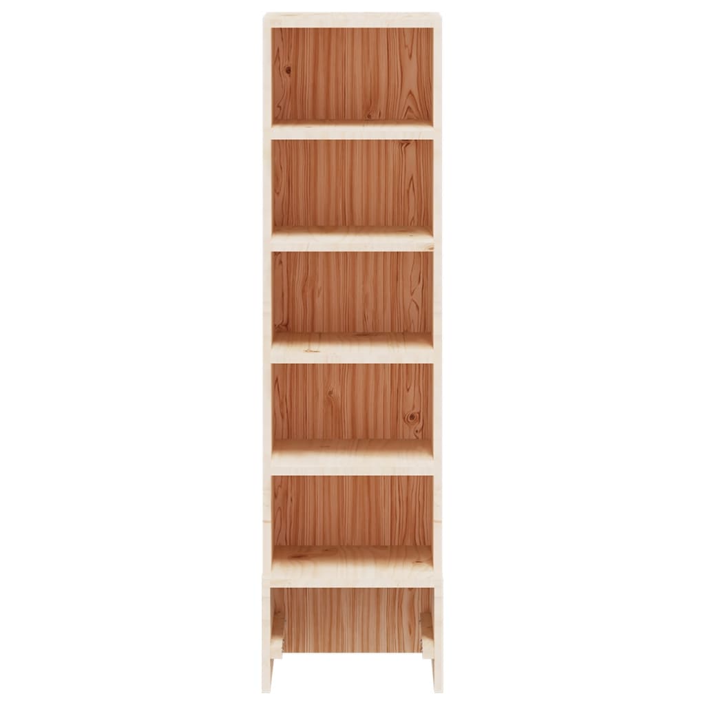 VIDAXL -Schuhschrank 28x30x104 cm Festkiefer