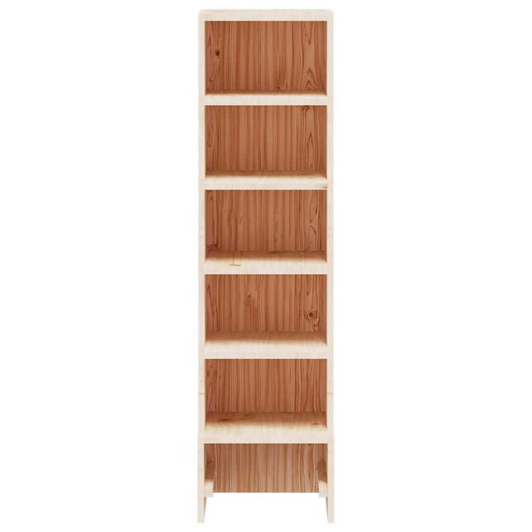VIDAXL -Schuhschrank 28x30x104 cm Festkiefer