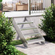 Vidaxxl stair step grid 60x24x7 cm galvanized steel