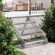 VIDAXL STEP STEP GRID 80x24x7 cm verzinkter Stahl