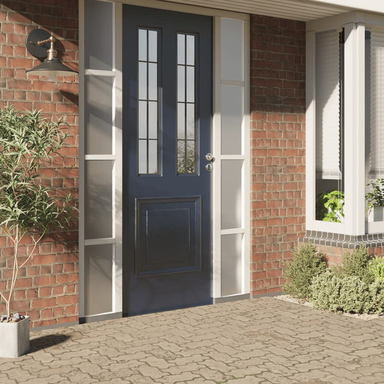 Vidaxx Fensterfolien matt PVC transparent grau