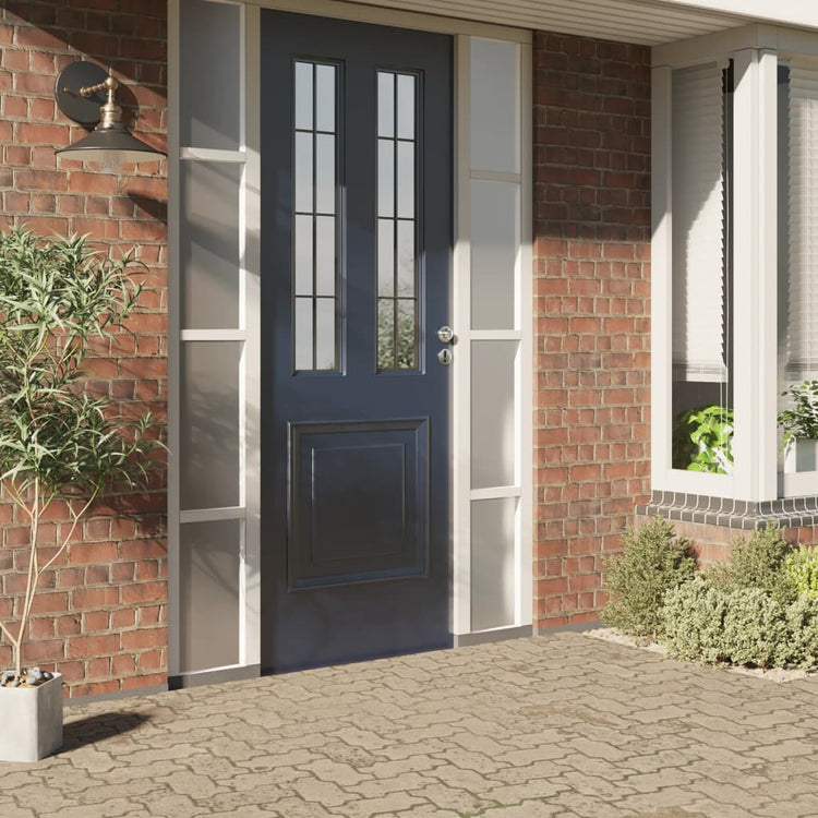 Vidaxx Fensterfolien matt PVC transparent grau