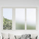 Vidaxx Fensterfolien matt PVC weiß