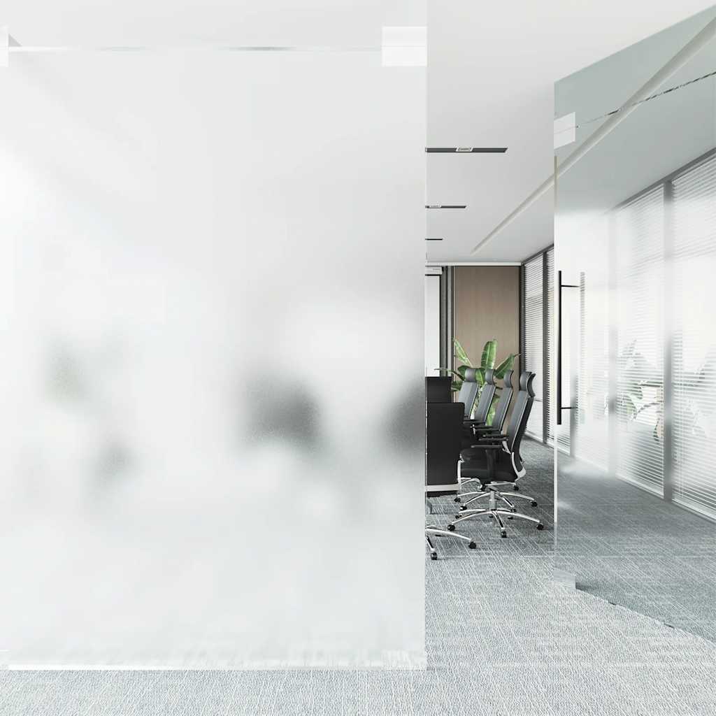 Vidaxx Fensterfolien matt PVC weiß