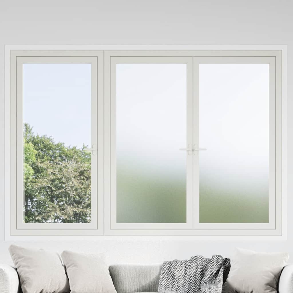 Vidaxx Fensterfolien matt PVC weiß