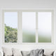 Vidaxx Fensterfolien matt PVC weiß