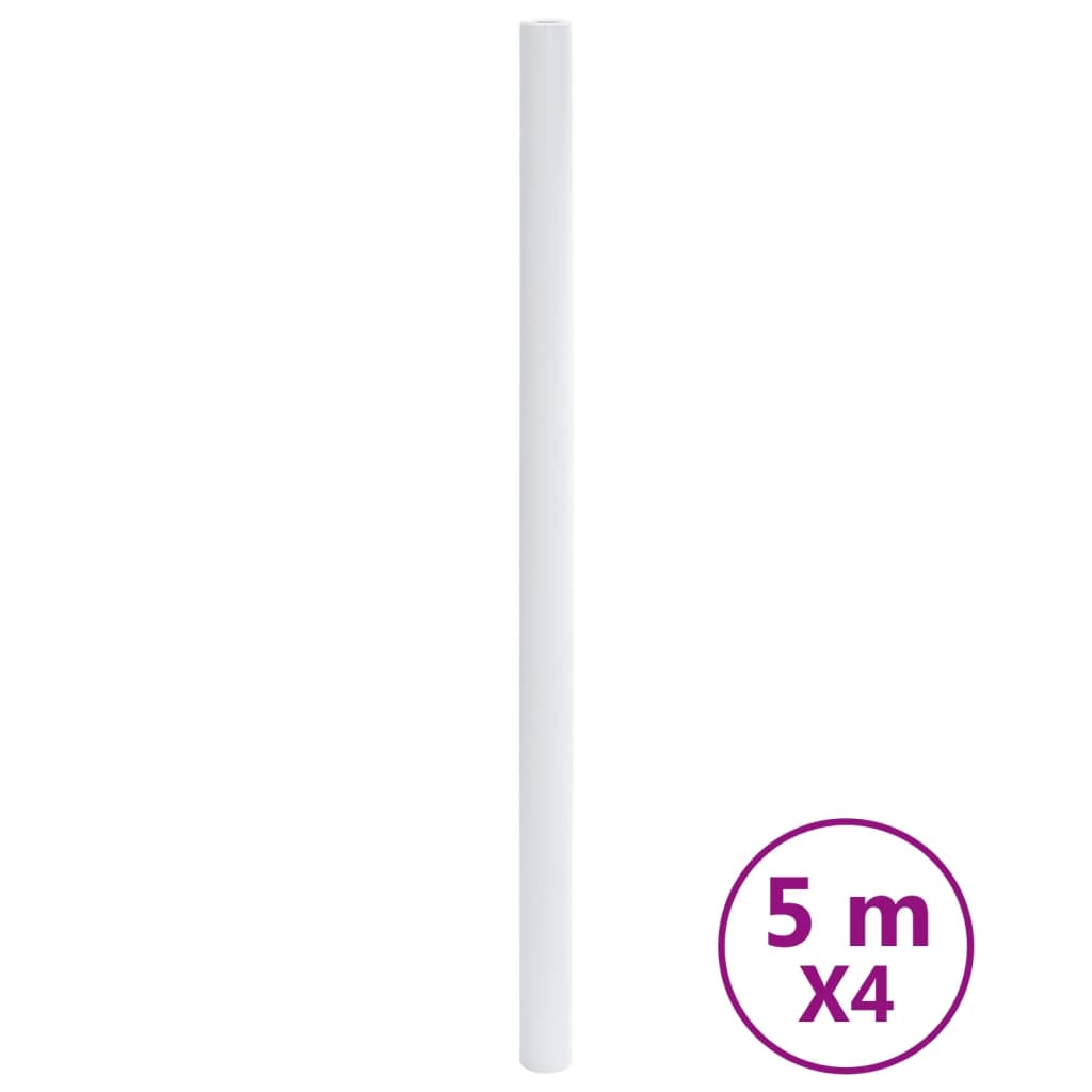 VidaXL Möbelfolien selbstklebend 90x500 cm PVC matt weiß