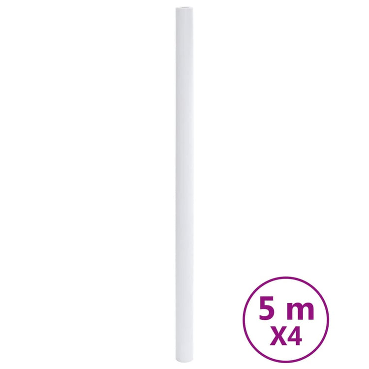 VidaXL Möbelfolien selbstklebend 90x500 cm PVC matt weiß