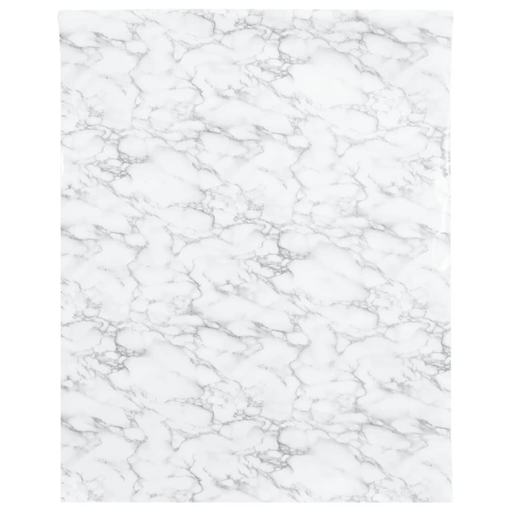 Vidaxx Möbelfolien selbstklebend 90x500 cm PVC Marmor weiß