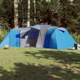 Vidaxl Dome Zelt 12-Personen wasserdicht blau - afbeelding 3