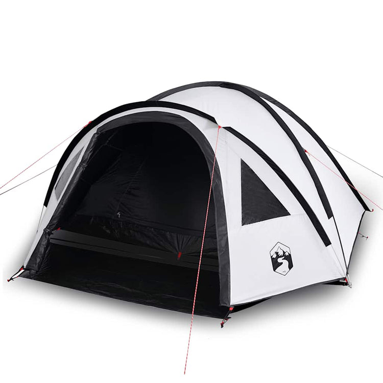 Vidaxl Dome Zelt 4-Personen wasserdichte verdammte Stoff weiß