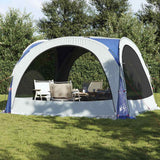Vidaxl Partytent wasserdicht blau - afbeelding 1