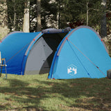 Vidaxl-Tunnelzelt 4-Personen wasserdicht blau - afbeelding 1