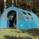 Vidaxl-Tunnelzelt 4-Personen wasserdicht blau - afbeelding 1