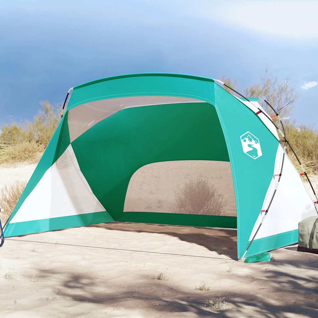 Vidaxl Beach Zelt 274x178x170 148 cm 185t Polyester Sea Grün