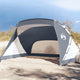 Vidaxl Beach Zelt 274x178x170 148 cm 185t Polyestergrau
