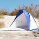 Vidaxl Beach Zelt 268x223x125 cm 185T Polyester Azure Blau