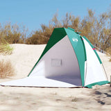 Vidaxl Beach Zelt 268x223x125 cm 185t Polyester Sea Green - afbeelding 1