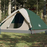 Vidaxl Dome Zelt 3-Personen wasserdichtes Grün - afbeelding 1