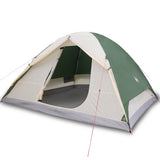 Vidaxl Dome Zelt 6-Personen wasserdichtes Grün - afbeelding 2