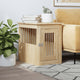 Vidaxxl Hundebox 45x62x59 cm, Holzwerkstoff Sonoma-Eiche farbig