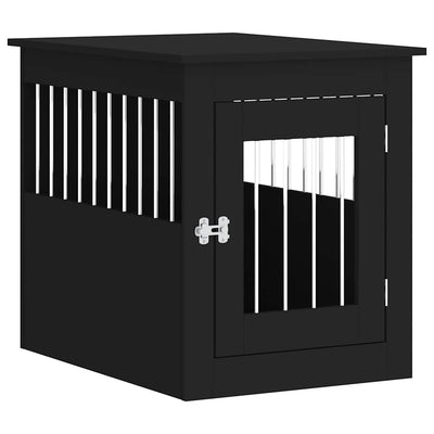 VIDAXL HONDENBENCH 55X75X65 CM PRISIONED HOLD Schwarz