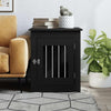 VIDAXL HONDENBENCH 55X75X65 CM PRISIONED HOLD Schwarz