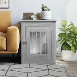 VIDAXL HONDENBENCH 55X75X65 CM PRISIONED HOLDRUE SONOMA SONOMA - afbeelding 3