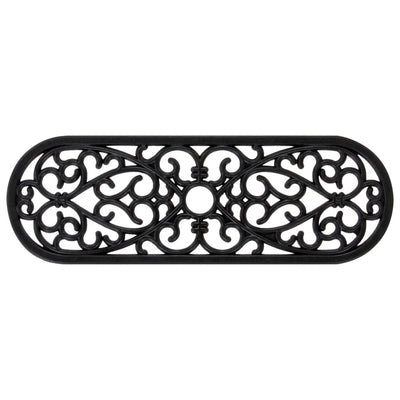 Vidaxl -Treppenmatten 5 ST 25x75 cm Gummi