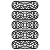 Vidaxl -Treppenmatten 5 ST 25x75 cm Gummi - afbeelding 3