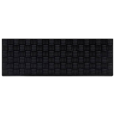 Vidaxl -Treppenmatten 5 ST 25x75 cm Gummi