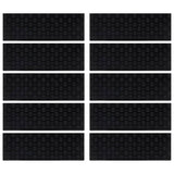 Vidaxl -Treppenmatten 10 ST 25x75 cm Gummi - afbeelding 3