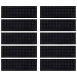 Vidaxl -Treppenmatten 10 ST 25x75 cm Gummi - afbeelding 3