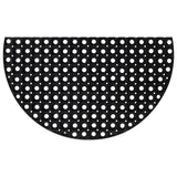 VIDAXL PORTOMAT SCHUM -RUNTE 45 x 75 cm Gummi - afbeelding 1