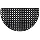 VIDAXL PORTOMAT SCHUM -RUNTE 45 x 75 cm Gummi