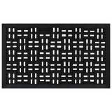 VIDAXL PORTORT Rechteckige 45x75 cm Gummi - afbeelding 1