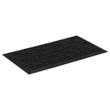 VIDAXL PORTORT Rechteckige 45x75 cm Gummi - afbeelding 2