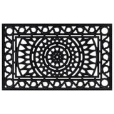 VIDAXL PORTORT Rechteckige 45x75 cm Gummi - afbeelding 1