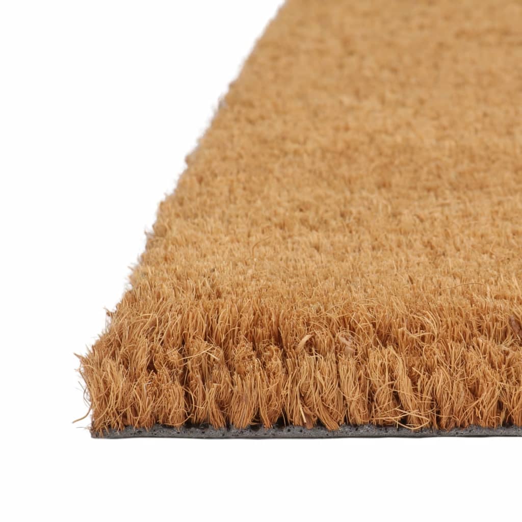 VIDAXL -Türmat halb -40 x 60 cm Tufted Kokosfaser Natural