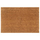 VIDAXL POORMAT 60x90 cm Tufted Kokosfaser Natural