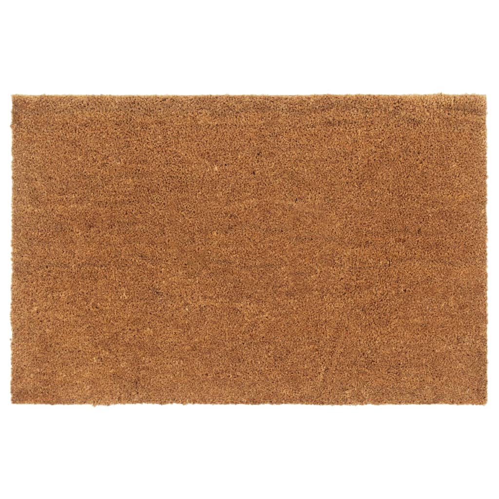 VIDAXL POORMAT 65x100 cm Tufted Kokosfaser Natural