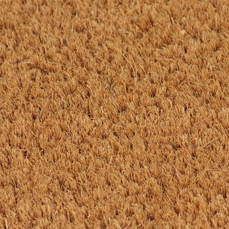 VIDAXL -Türmatte 100x200 cm Tufted Kokosfaser Natural