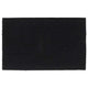 VIDAXL POORMAT 50 x 80 cm Tufted Kokosfaser Schwarz