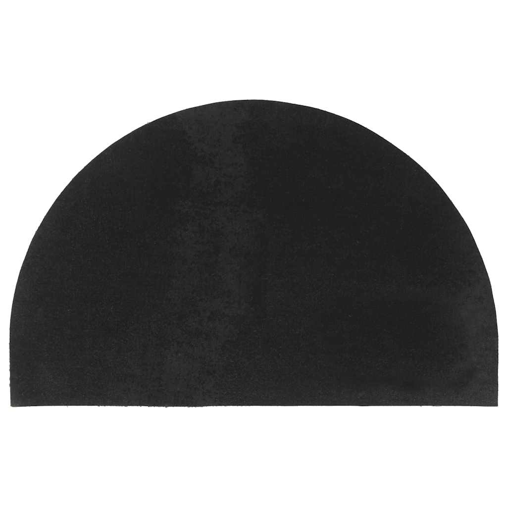 VIDAXL POORMAT SCHUM -RUNK -50 x 80 cm Tufted Kokosfaser Schwarz