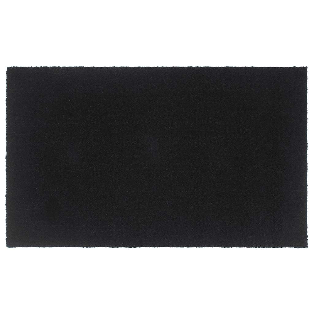 VIDAXL POORMAT 90x150 cm Tufted Kokosfaser Schwarz