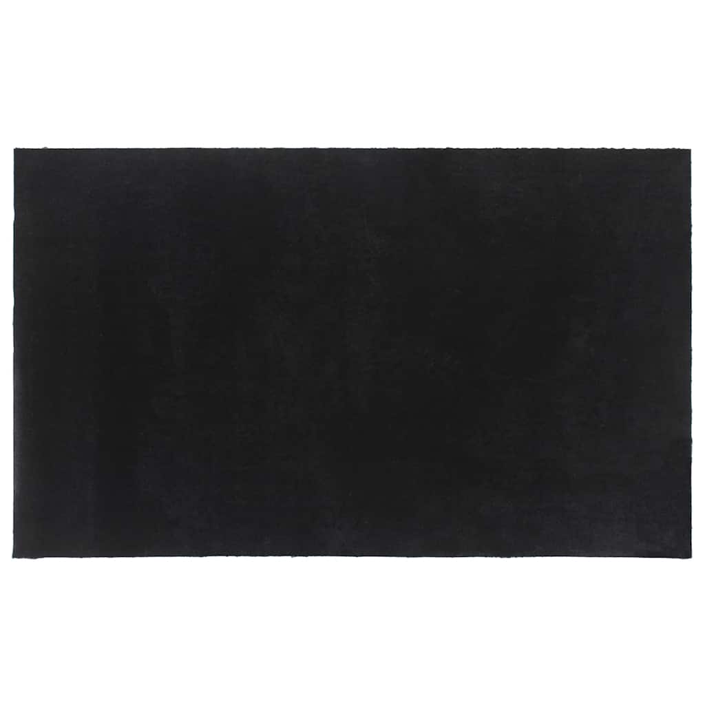 VIDAXL POORMAT 90x150 cm Tufted Kokosfaser Schwarz